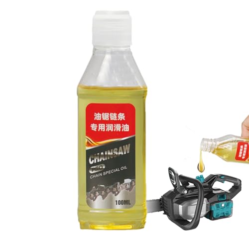 Kettensägenöl Für Akku Kettensäge, 100ml Schmiermittel Für Motorsägen, Kettensägenschmieröl, Kettenöl Sägekettenöl,Rostfrei Sägekettenhaftöl Gartengeräte Öl Für Kettensägen Führungsschienen Sägeketten Kettensägenöl Für Akku Kettensäge, 100ml Schmiermittel Für Motorsägen, Kettensägenschmieröl, Kettenöl Sägekettenöl,Rostfrei Sägekettenhaftöl Gartengeräte Öl Für Kettensägen Führungsschienen Sägeketten