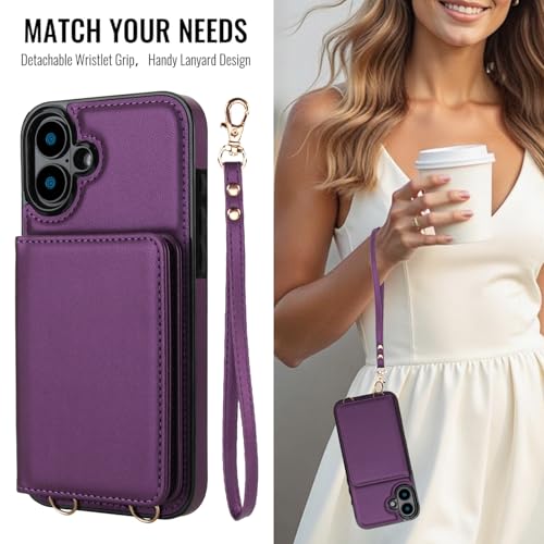 Coque iPhone 16 protège l'écran et bloque le piratage RFID