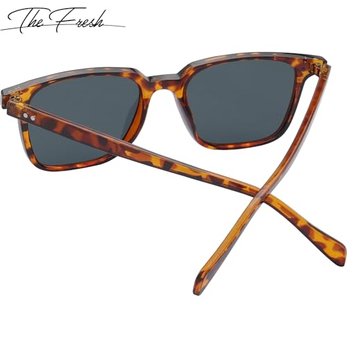 Image of The Fresh Trendy Square Sunglasses for Man Woman Fashion UV Protection Lens Men Women Sunnies Sunglasses