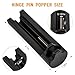 Door Hinge Pin Remover Tool Replacement for Hinge Outlet Pin Popper, Quick and Safe Door Pin Removal Without Surface Damage, Durable Plastic and Steel Pin, Fits Most Hinges, 1 Pack