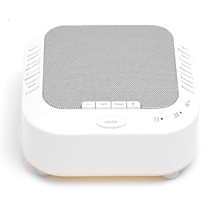 Sound Machine – White Noise Machine with Night Light & Sleep Timer, 28 Non Looping Natural Soothing Sounds, Sound Therapy for Baby Adults, Home, Office, Travel
