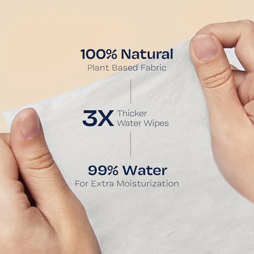 Image of Maate Baby Wipes (Pack of 5, 360 Wipes) | Soothing & Hypoallergenic | Infused With Plant Squalane, Tamanu Oil & Aloe Vera | & Hydrating | Wipe for Baby's | Paraben & Sulphate Free