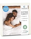 GARANTIERT FALTENFREI: Die Premium-Bettwäsche BENE ist so elastisch, dass sie sich wie eine zweite Haut um deine Matratze schmiegt. Morgens aufstehen und das Laken sieht aus, als wäre das Bett nicht benutzt: Keine Falten, kein Fusseln, kein Einlaufen!