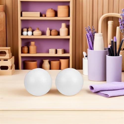 Boules mousse blanche polystyrène activités manuelles x12 - 6