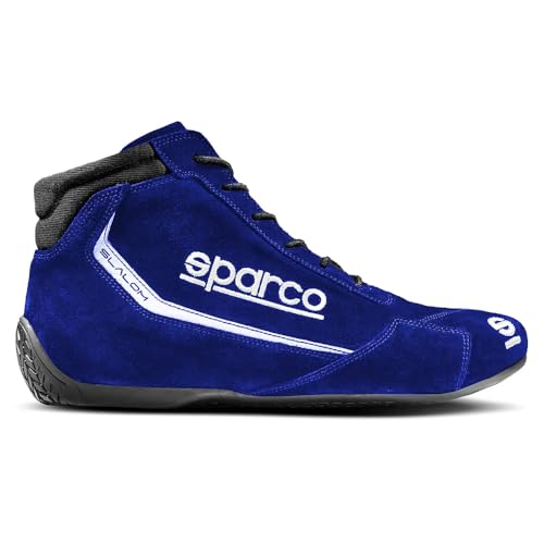 Bottes Slalom Sparco 2022 Bleu 37 - Chaussures de pilote de course unisexes