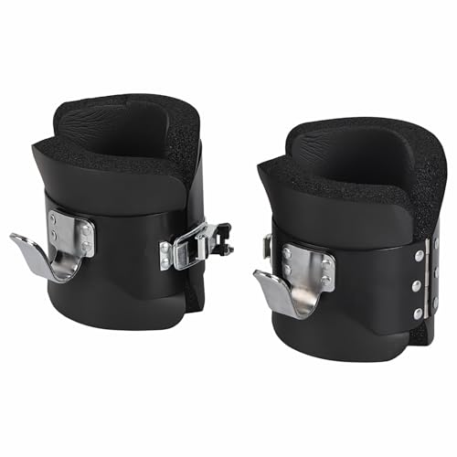 plplaaoo Botas de Gravedad para Entrenamiento físico, Botas de Gravedad de Acero sólido, Botas de inversión con Estructura de Acero, Botas de Gravedad con Estructura de Acero sólido, Botas