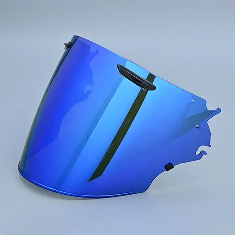 Visière de Casque for Arai Vas-Z Vas Z RAM-X RAM X VZ-RAM VZ SZ-R SZ R Evo , Pare-Brise en Verre Len(Dark Blue)