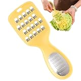 Kohlschneider - Edelstahl Haushaltsküchenutensil Schneidgerät - Kohlschneider und Hobler für Kohl | Für Zitrusfrüchte Ingwer Knoblauch Karotten sowie