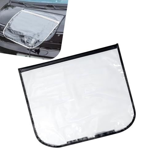 Heyzidu EV Charger Port Cover, PVC Rainproof Scratch-resistant Charging Port