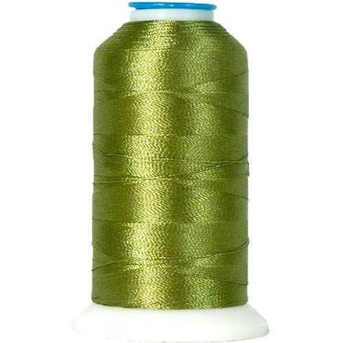 Image of ThreadArt Polyester Machine Embroidery Thread, 1000M 40wt, Dark Avocado 223