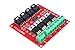 NOYITO 4-Channel MOSFET Switch Module IRF540 Isolated Power Module (4-Channel, Red)