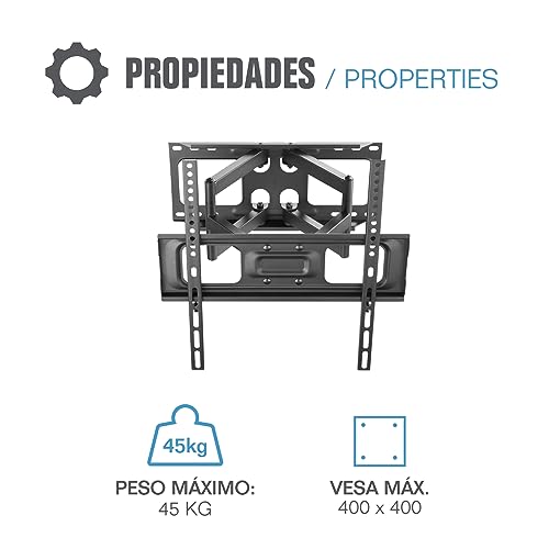 Iggual 314654 36-70´´ Wall Tv Bracket One Size - 3