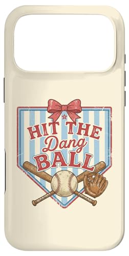 ���킢�����f�B�[�X Hit The Dang Baseball Mom �X�}�z�P�[�X iPhone 17 Pro Max �p