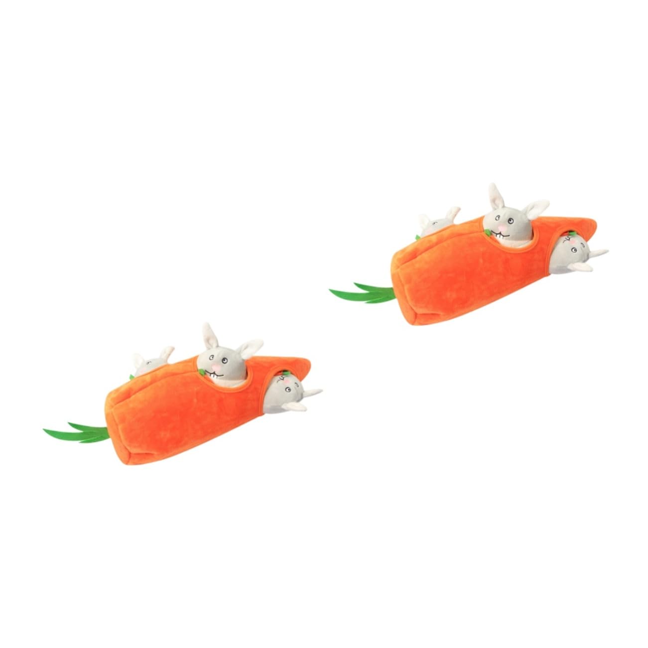 YARNOW 2pièces Jouet Peluche pour Animaux De Compagnie avec Couineur Jouet à Mâcher pour Chiens De Moyenne à Et Lavable Parfait pour Intérieur Et Entraînement