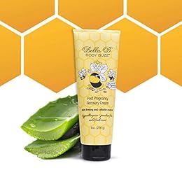 BELLA B Body Buzz Cream - Cellulite Cream - Skin Firming Cream For Pregnancy - Deep Moisturizing Body Cream - Belly Butter For Pregnancy, Cellulite and Firming Cream, 8 Ounce