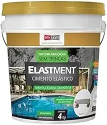 Manta Líquida Elastment Cimento Elástico 4kg Drylevis