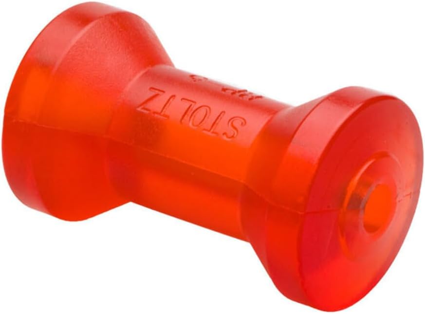 Stoltz Industries RP-5 Yellow 5" Marine Keel Roller with 5/8" Shaft (Color may vary)