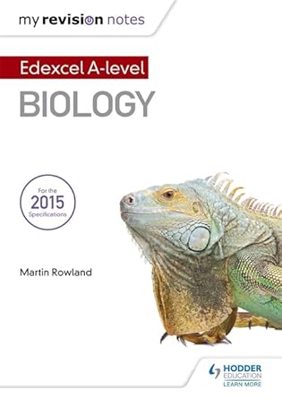 My Revision Notes: Edexcel a Level Biology B : Rowland, Martin: Amazon ...