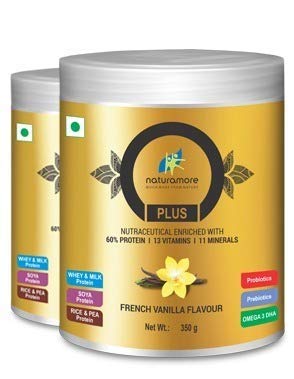 Netsurf Naturamore French Vanilla Flavor Whey, Milk, Soya, Rice and Pea Protein, 350 Gram (B08JD1CFTC) Amazon Price History, Amazon Price Tracker