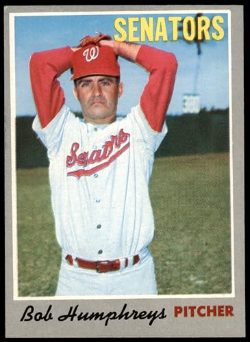 1970 Topps #538 Bob Humphreys Washington Senators (Baseball Card) EX Senators