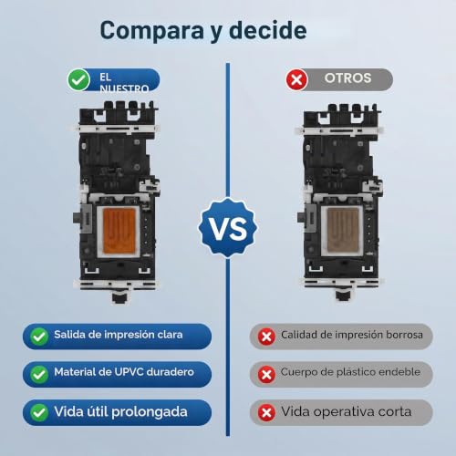 Cabezal de impresión de UPVC Wakects 990A3 para una restauración mecánica fiel 5