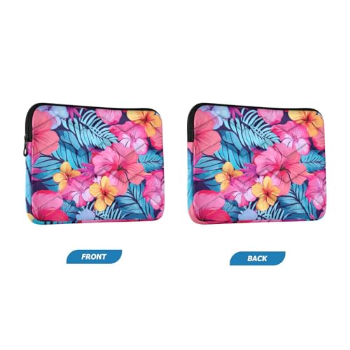Funda para portátil 13-14 pulgadas con diseño tropical Hibiscus miniatura 2