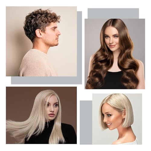 Quacc Peines para Cabello Rizado 2 Piezas Negro miniatura 5