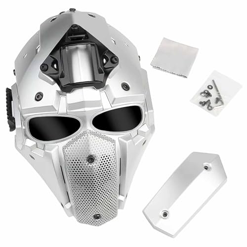 Masque tactique airsoft intégral et respirant pour paintball et wargame