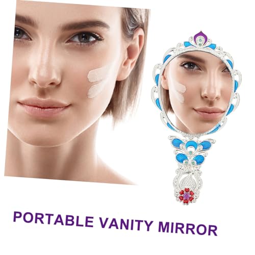 Ensemble de miroirs de poche vintage à utiliser en déplacement et au bureau