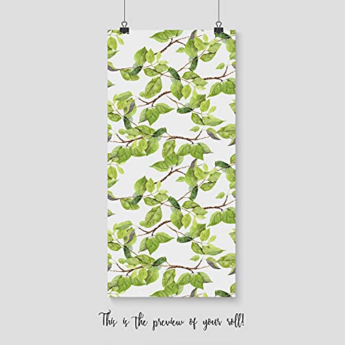 Mural meuble Magic-Stick feuilles de bouleau papier peint décoration 208x146 cm