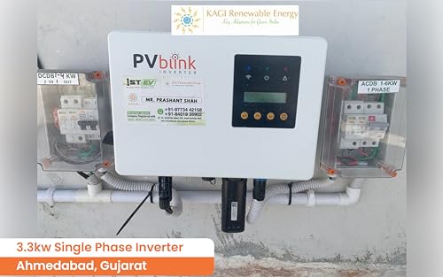 Image of Heavy Duty On Grid Solar Inverter 4 Kw Single Phase for Home