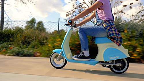 Razor Pocket Mod Petite Euro-Style Electric Scooter - Blue by Razor - Image 3