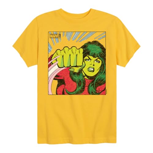 Marvel She - Hulk - Comic Panel - Toddler and Youth Short Sleeve Graphic T-Shirt