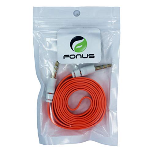 Cable Auxiliar Audio 3.5mm Plano Orange miniatura 2