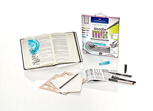 Faber-Castell Doodle Mix Kit - Mixed Media Doodle and Hand Lettering Kit