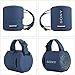 TXEsign Silicone Case Cover for Sony SRS-XB13/SRS-XB100 Extra BASS Wireless Portable Compact Speaker, Travel Speaker Pouch Protective Case Sleeve W Strap for Bike Golf Cart (Light Blue)