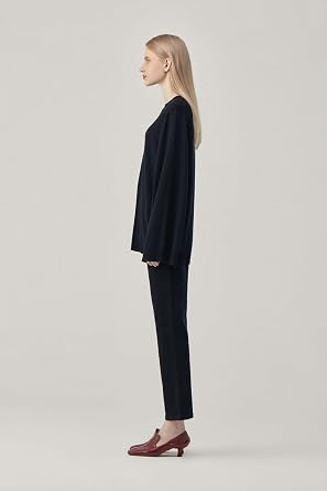 LILY Wool-Silk Knit Long-Sleeve