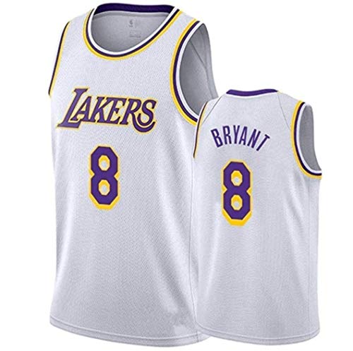 ZeYuKeJi Jersey-Jersey NBA Lakers No. Uomo 8