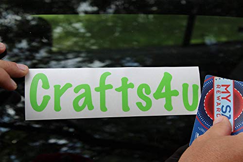 Crafts4U Personalized Custom Name Word Vinyl Decal thumb #1