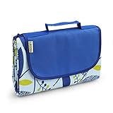 LeCou Picknickdecke wasserdicht Stranddecke wasserdicht Schnelles Trocknen Campingdecke für Strandurlaub Outdoor Camping Picknick und Wanderungen 195 x 200 cm