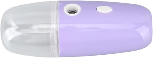 Miniatura 7 de Face Mist Steam Humidifier, 30ML 150mAh Portable Facial Hydrating Mist Sprayer for Walking (Purple)