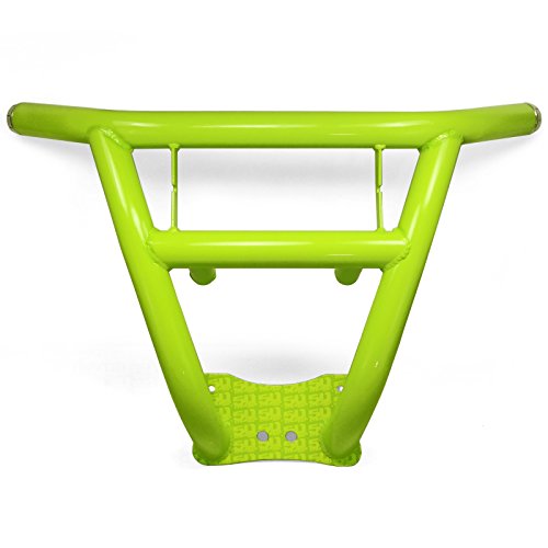 50 Caliber Racing Rzr Front Bumper Powdercoated Llime Squeeze - Fits Polaris Rzr Xp1000 & 900S [5374A] #TOP11