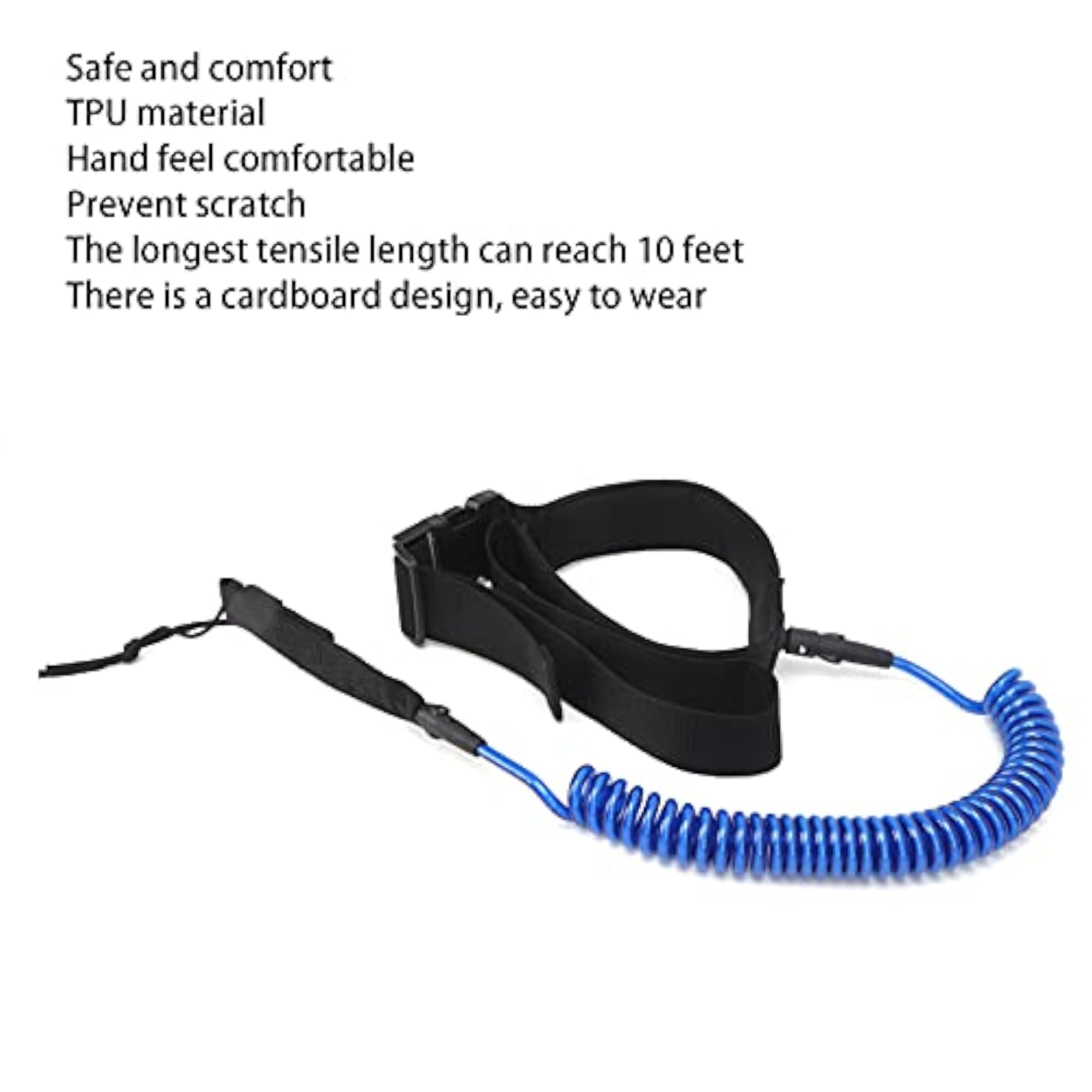 Surf Safety Waist Rope, Comfortable Design for Surfing