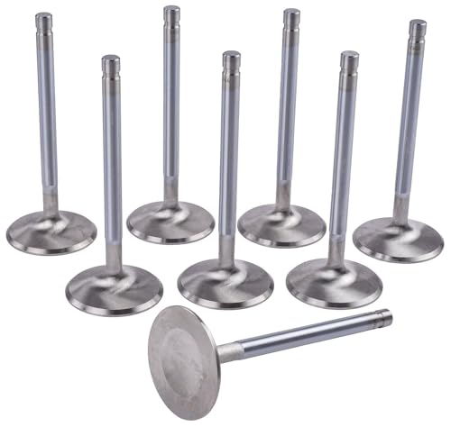 JEGS 514152 Stainless Steel Intake Valves for SB Chevy, Set of 8-1.940 in.