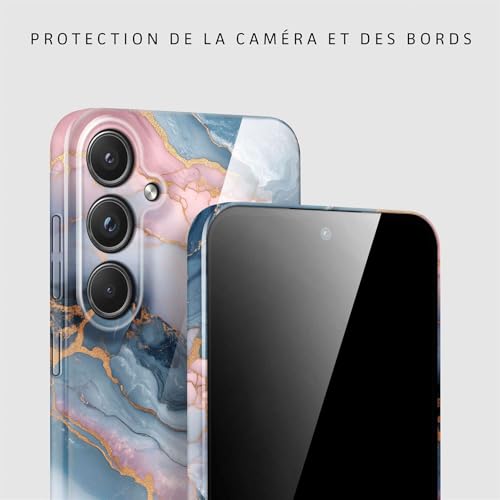 Coque Samsung S20 FE antichoc anti-rayure motif marbre pour protéger l'objectif - 2