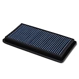 DNA Motoring AFPN-040-BL Clean Air Washable Drop In Panel Air Filter Enhance Engine Performance