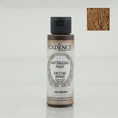 Cadence Pintura al Agua Antique Paint Rojo Marrón 70ml
