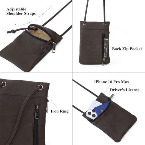 Image of Small Crossbody Women Cell Phone Purse Wallet Bag With Shoulder Strap