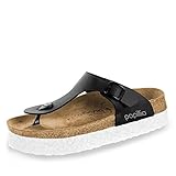 birkenstock gizeh birko-flor nubuk Weite normal Material Birko-Flor Fußbett Original Birkenstock Fußbett Laufsohle EVA