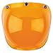 Biltwell Solid Bubble Shield (Amber, One Size)